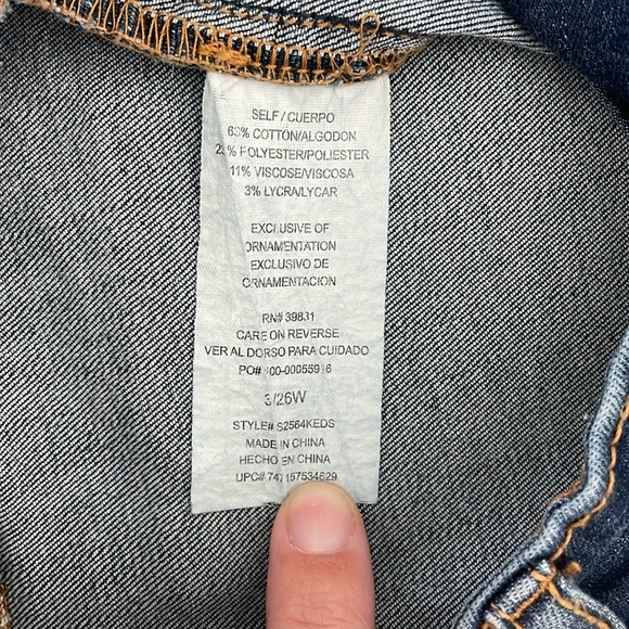 Altered state size 3 jegging jeans - Picture 4 of 4